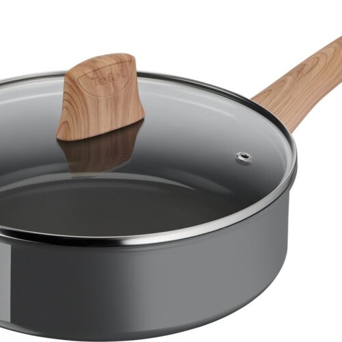 Tefal Renew Hapjespan - Ø 24 cm - Keramische antiaanbaklaag - Met deksel - PFAS-vrij