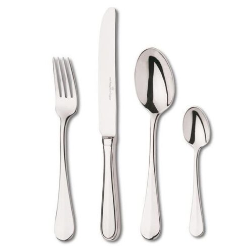 VAN KEMPEN&BEGEER - Hollands Glad 18/10 - Bestekset 9 persoons 90-dlg (casset