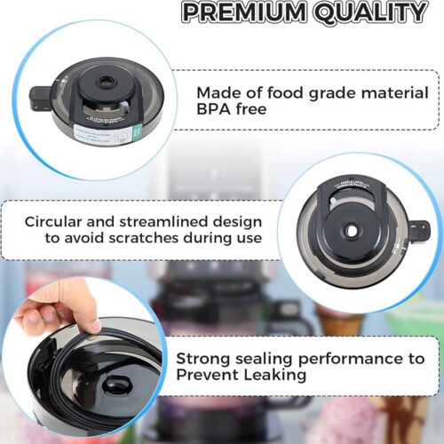 Vervangend deksel voor ijsmachine - doorzichtig - vaatwasmachinebestendig