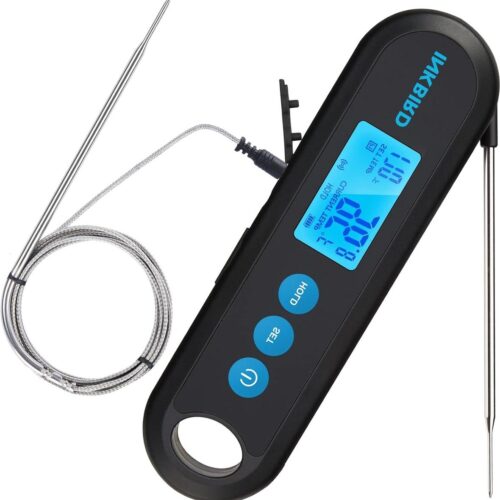 Vleesthermometer Bluetooth Digitale met Externe Probes IHT-2PB-Onmiddellijke Uitlezing in 2 Seconden-Oplaadbaar-Voedselthermometer voor Grillen-BBQ en Koken