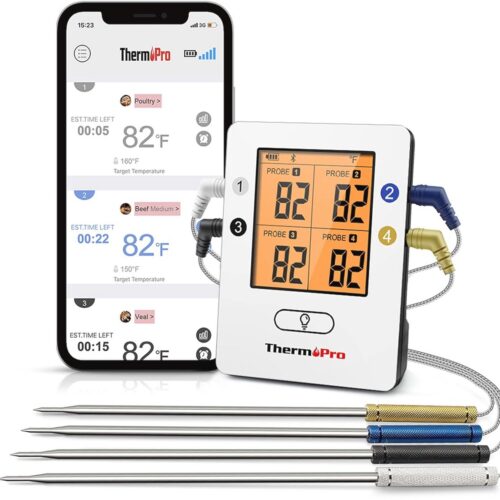 Vleesthermometer Bluetooth - Vleesthermometer Digitaal - Vleesthermometer Oven - Vleesthermometer met App