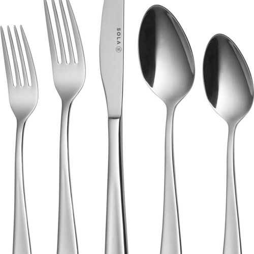 12 Persoons Bestekset - 100 Delig RVS Bestek Set - Vaatwasserbestendig - Zilver