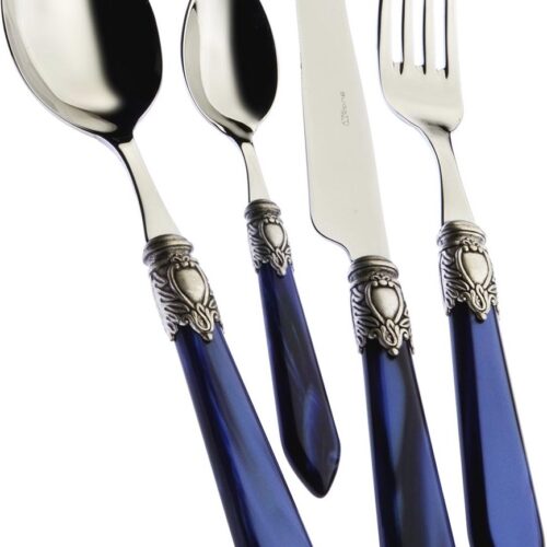 24-delige Oxford bestekset in roestvrij staal en ABS - Elegant tafelservies