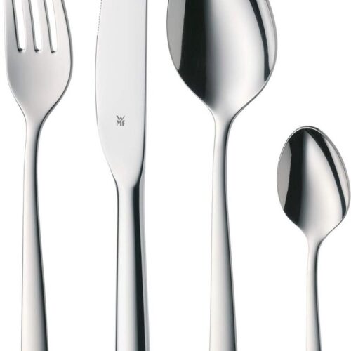 24-delige Roestvrij Stalen Bestekset voor 6 Personen - Duurzaam en Vaatwasmachinebestendig