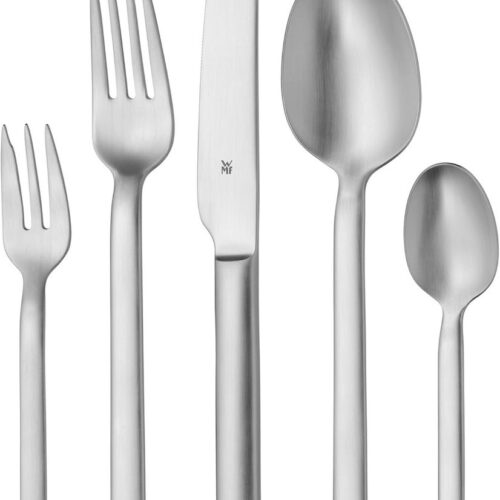 30-delige Bestekset voor 6 Personen - Ergonomisch, Vaatwasmachinebestendig, Monoblok Messen