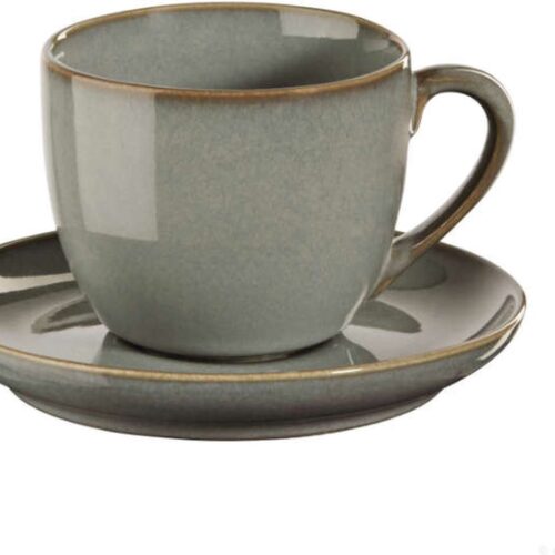 ASA Selection Espresso kop en Schotel Saisons Eucalyptus 90 ml