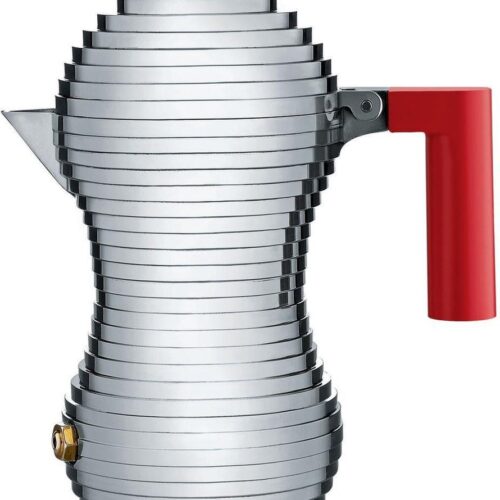 Alessi Percolator Pulcina - MDL02/1 R - Rood - 1 kops - door Michele De Lucchi