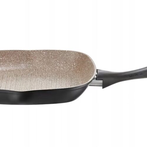 Ambition Arras Grillpan 28 cm - Antiaanbaklaag Aluminium