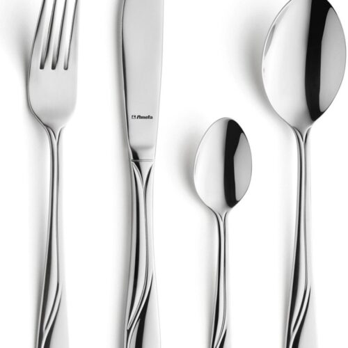 Amefa Whisper Bestekset 240 Delen - 60 Personen - Roestvrij Staal