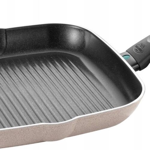 Ballarini Ledro Grillpan 28 cm CERAFORCE Zwart - Duurzaam & Eco