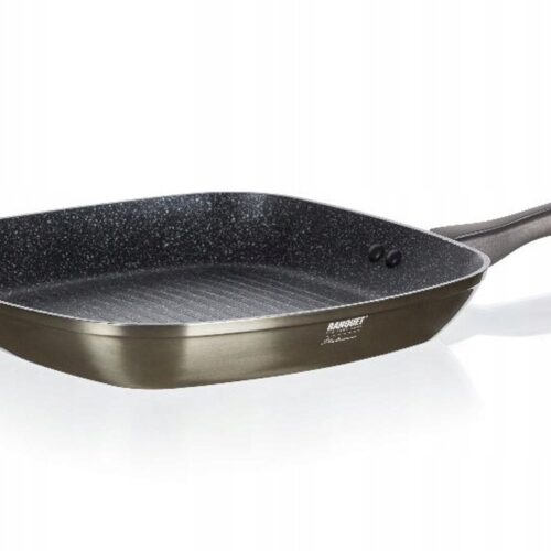 Banquet Grillpan Metallic Platinum 28x28cm - Anti-aanbak & Inductie