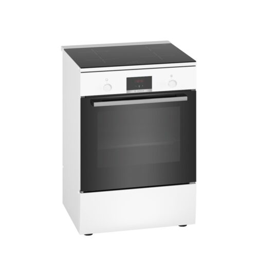 Bosch HLR390020 Inductie fornuis Wit