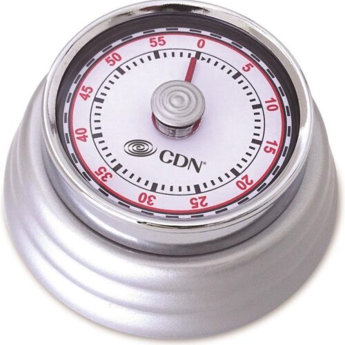 CDN Kookwekker Retro Zilver