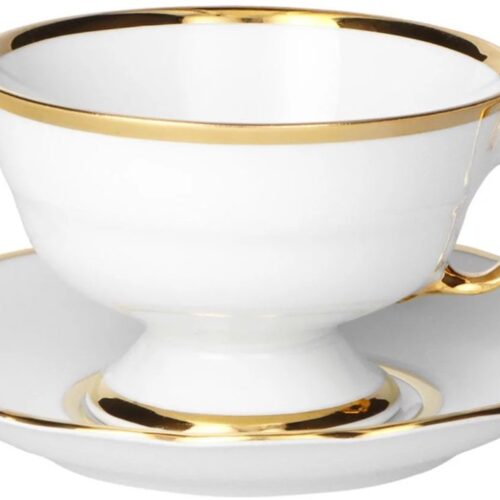 Ćmielów Alaska Dag Porseleinen Kop in Schotel 180ml