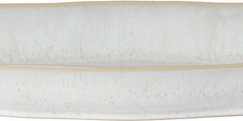 Costa Nova & Casafina - Smalle serveerschaal 'Eivissa' (Zandbeige, 33cm)