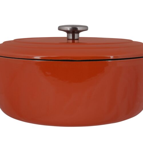 Cosy & Trendy Braadpan Fontestic Gietijzer Roest Ovaal - 31 x 24 cm - Geëmailleerd
