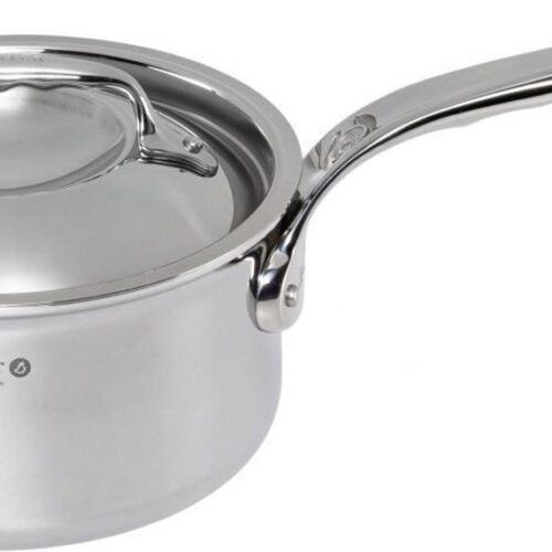 De Buyer Affinity Steelpan met Deksel - Ø 16cm - Rvs