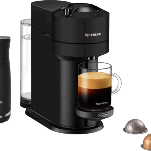 De'Longhi Nespresso Vertuo Next ENV120.BM + Pierre Melkopschuimer