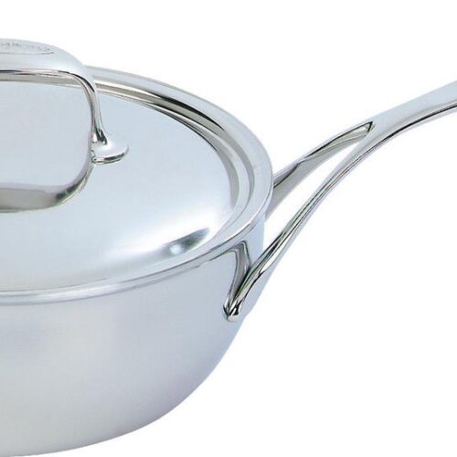 Demeyere Sauteerpan Atlantis Conische sauteuse met deksel 22cm