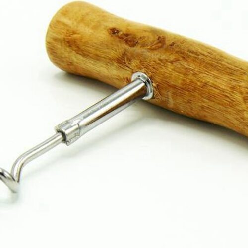 Doodadeals® 4-Pack Klassieke Franse Kurkentrekker - Wijnopener - Kurkentrekker Wijn - Wijn Opener - Met Houten Grip