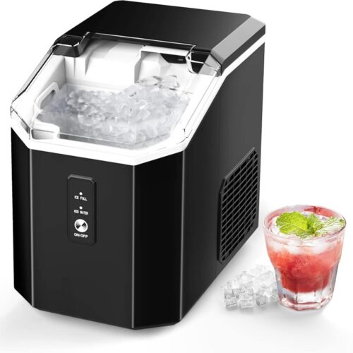 Draagbare IJsblokjesmachine - Zelfreinigend, Snel en Efficiënt voor Thuisgebruik 16 kg/24 uur