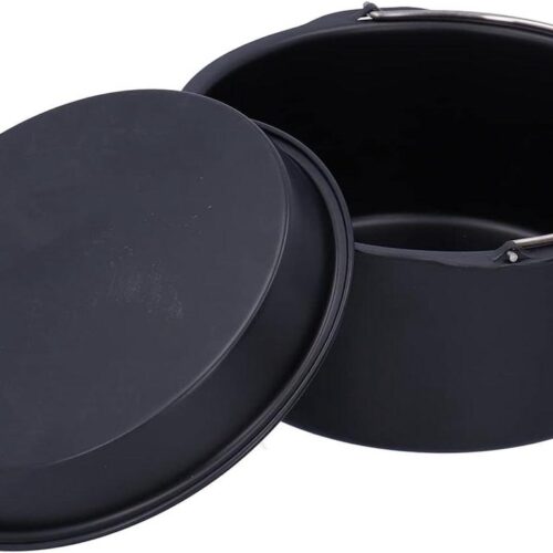 E-Ambar - Cake Barrel Pizza Pan Carbon Steel Bakvorm voor Friteuse - Huishoudelijke Keuken Accessoires - 7 Inch