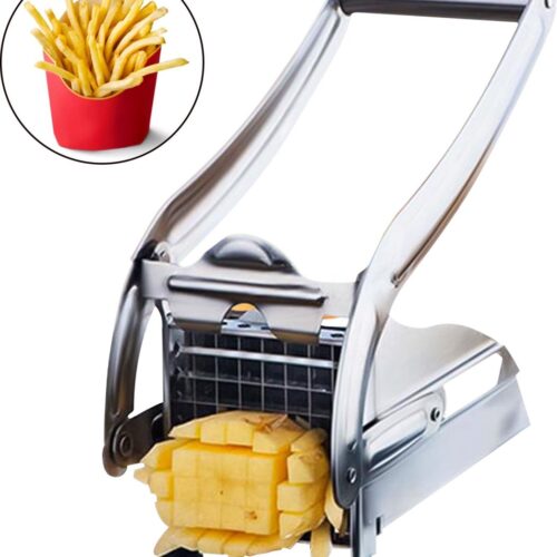 Frietsnijder - Patatsnijder - Professioneel - RVS - Zilver