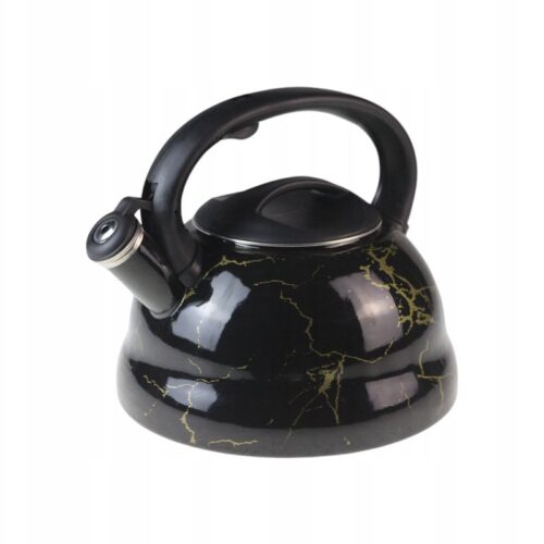 Geëmailleerde waterkoker met fluitsignaal, 3,3L MASTERPAN MP-2543