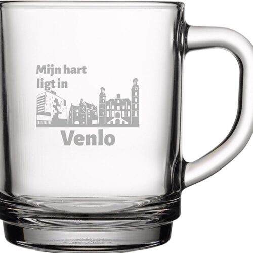 Gegraveerde theeglas 25,5cl Venlo
