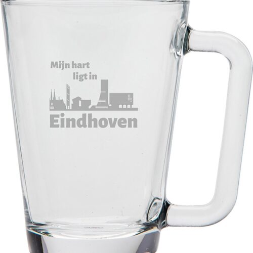 Gegraveerde theeglas 26cl Eindhoven