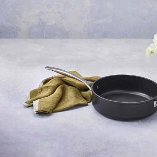 Geharde Sauteerpan met Anti-Aanbaklaag - 26 cm - Geschikt voor alle Kookplaten