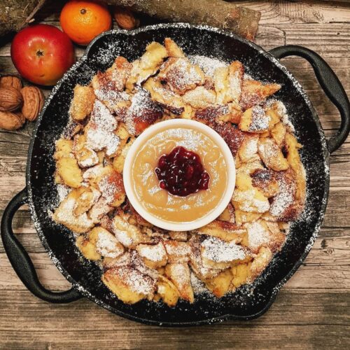 Gietijzeren Grillpan met Handgrepen en Schenktuiten - 35 cm