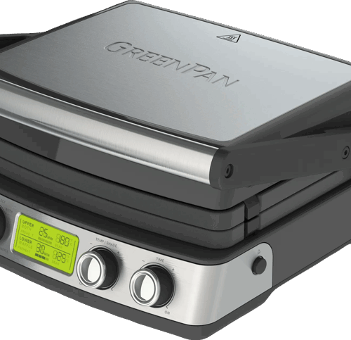 GreenPan Elite Contactgrill Zwart