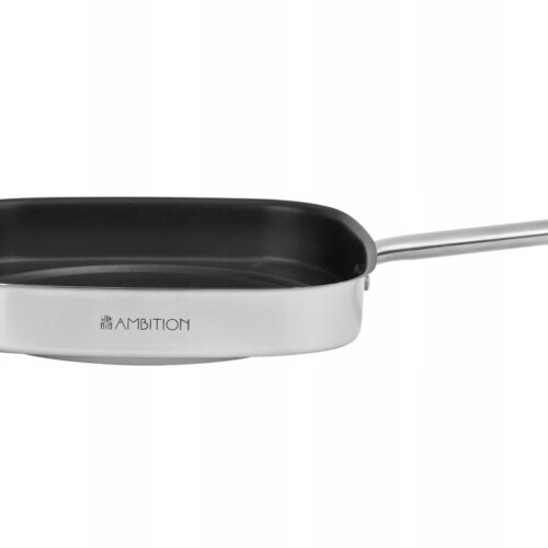 Grillpan Maestro 26,5 cm RVS met ILAG non-stick coating