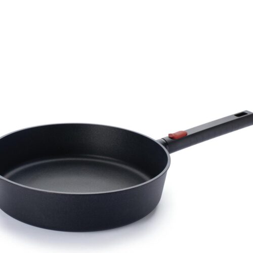 Hapjespan, ø 28 cm, 3.5 L, Gerecycled Aluminium, QXR Non Stick, Inductie - Woll | EcoLogic QXR