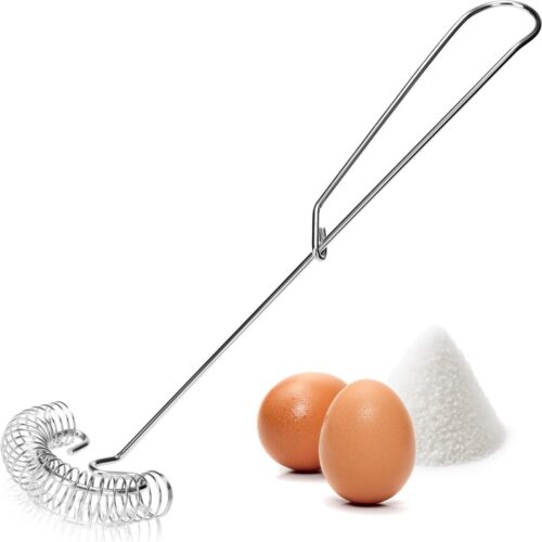 JGS ® Roestvrijstalen Keukenmixer voor Efficiënt Kloppen en Mengen van Sauzen en Eieren