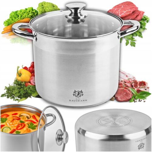 Karl Hausmann Grote Soeppan 22,5L RVS - Inductie & Gas