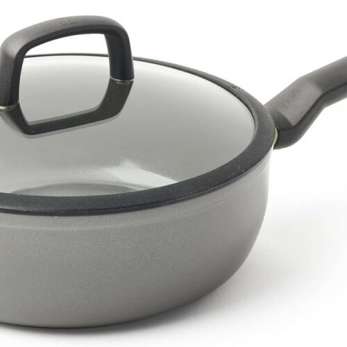 Keramische Sauteerpan 24 cm met Antiaanbaklaag - Geschikt voor Inductie en Oven