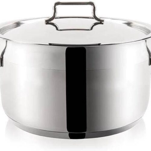 Kookpan Edelstaal met Deksel ANETT 22 cm, 4,3 l - Kookpot - Soeppan