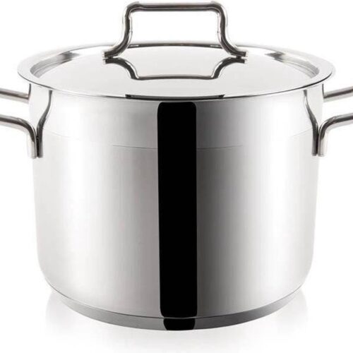 Kookpan Edelstaal met Deksel ANETT 28 cm, 14 l - Kookpot - Soeppan