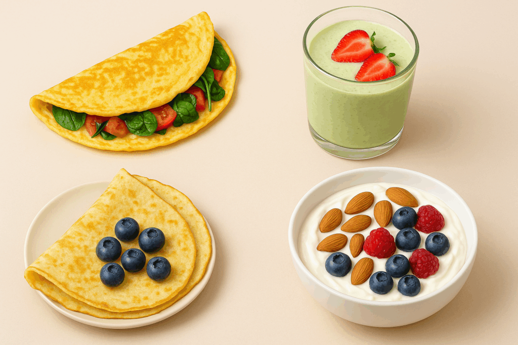 koolhydraatarme ontbijtopties