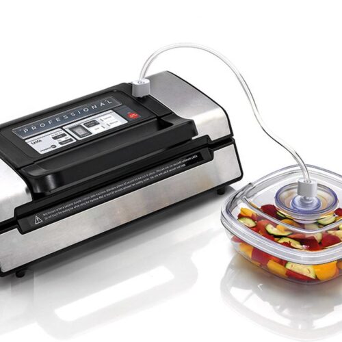 Laica VT3305, Vacumeermachine voedselcontainer, set van 2 (1 en 2 ltr inhoud), VT3120, VT3119, VT3118, VT3117, VT3104, 194 mm, 120 mm, 200 mm