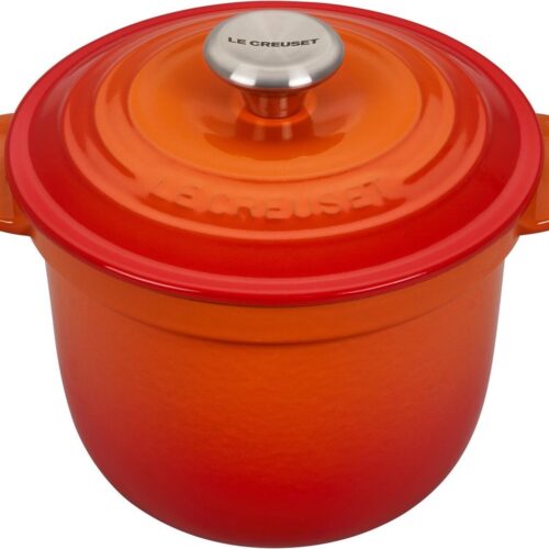 Le Creuset Rijstkoker / Cocotte Every - Tradition - Oranjerood - ø 18 cm / 2 Liter