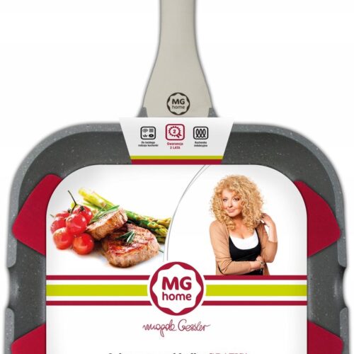 MG Home Fresco Grillpan 24cm - Non-stick, Gelijkmatige Warmte