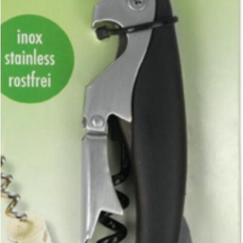 Metaltex Kurkentrekker met 3 functies