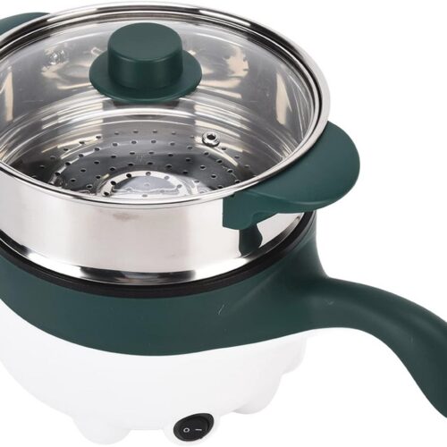 Multifunctionele Elektrische Hot Pot 2L - Compacte Stoomboot voor Koken in Auto en Thuis