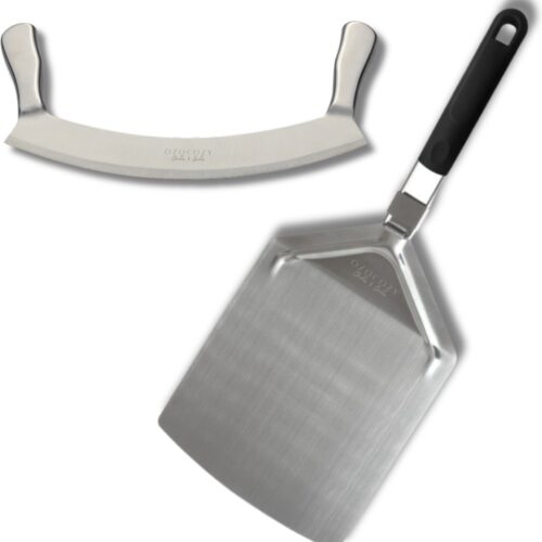 Ozocozy - Pizzasnijder - Pizzaschep - Pizzames - Cadeau voor man