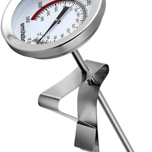 Probe Roestvrijstalen Frituurolie Friteuse met Thermometer voor Frietjes en Barbecue