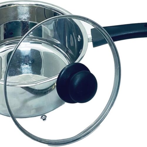 Professionele RVS Steelpan met Deksel - 2,5 Liter Capaciteit