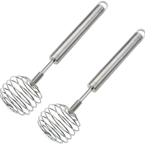 RVS Garde Handgarde Kleine Creatieve Mixer Roommixer Keukenmixer voor Thuis Handgarde 2 Stuks Garde wordt gebruikt om te mixen om cakes te bereiden